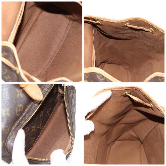 LOUIS VUITTON Monogram Montsouris GM Backpack M51135 LV Auth 138617 - Picture 15 of 16